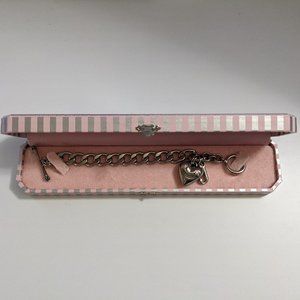 Juicy Couture silver bracelet with box